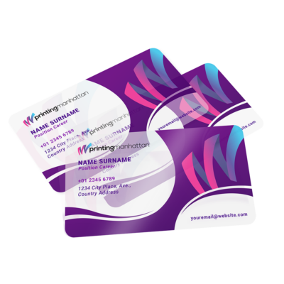 Business Card Plastic Printing Manhattan