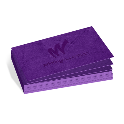 Business Cards Velvet Soft Touch