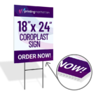 Coroplast Sign 18 X 24 Printing
