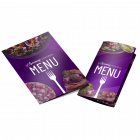Menus Trifold