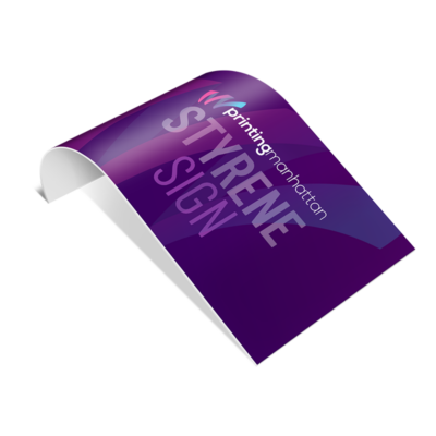 Styrene Signs Printing